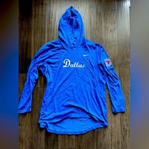 Blue Nike SMU Football Pullover